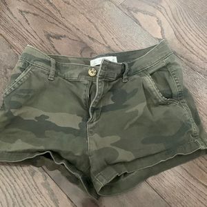 Abercrombie and Fitch Camo Cargo Shorts